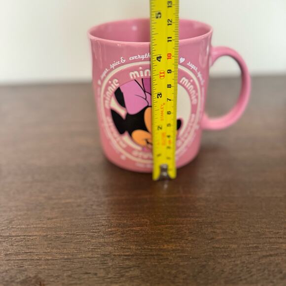 Minnie Mouse Mugs Set of 3 Disney Parks Disney Jerry Leigh Pink Black Red Cups - Picture 4 of 16